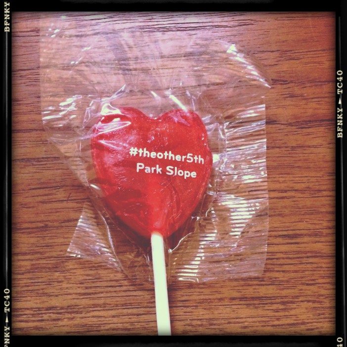 5th Ave BID Valentine's Lollipop