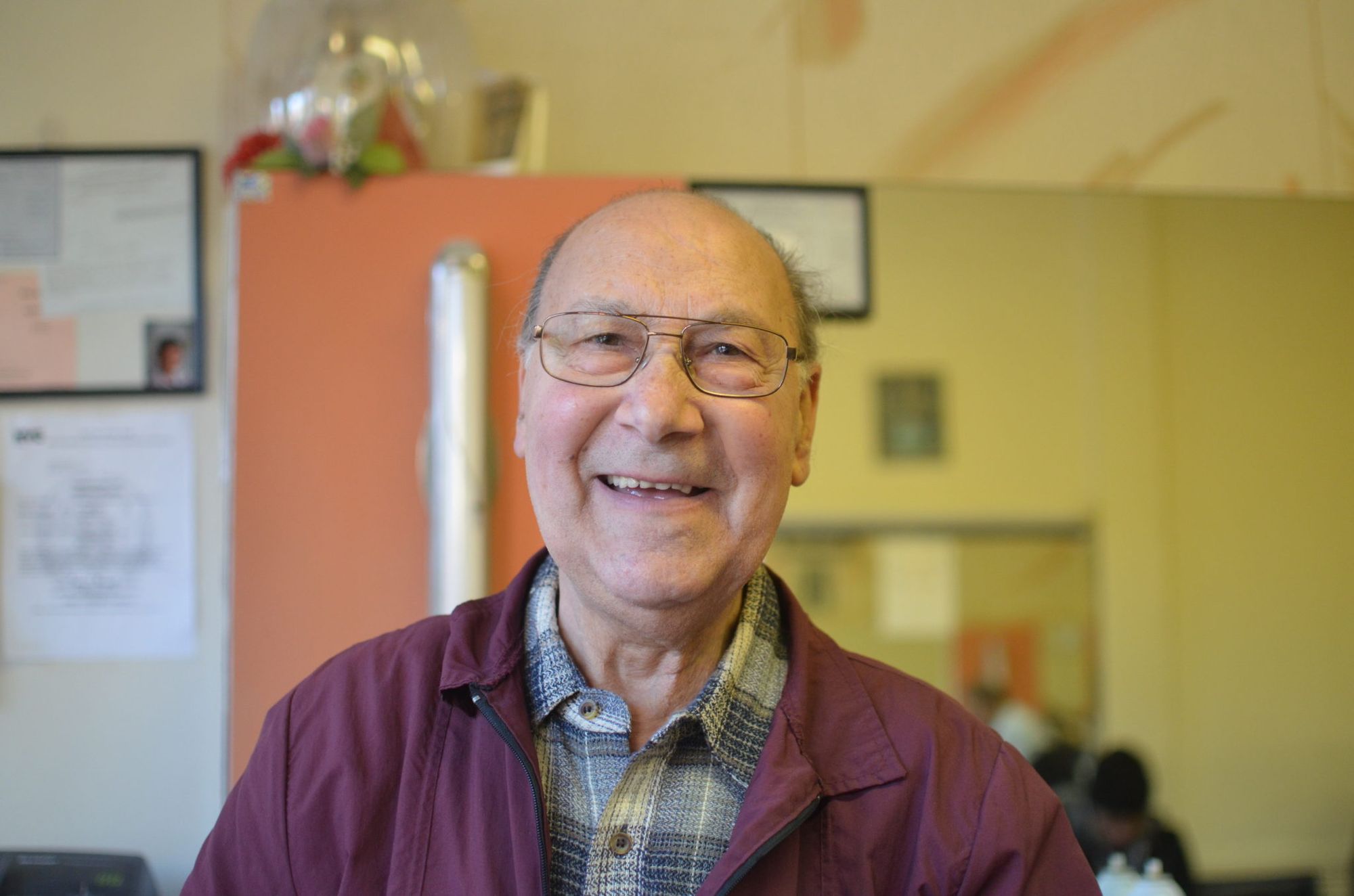 Vincenzo Luca, native of Sicily has been in the barbering business for 40 years, half his life, and run the shop for almost as long.