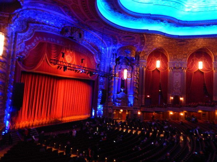 Diana Ross Kings Theatre stage from above