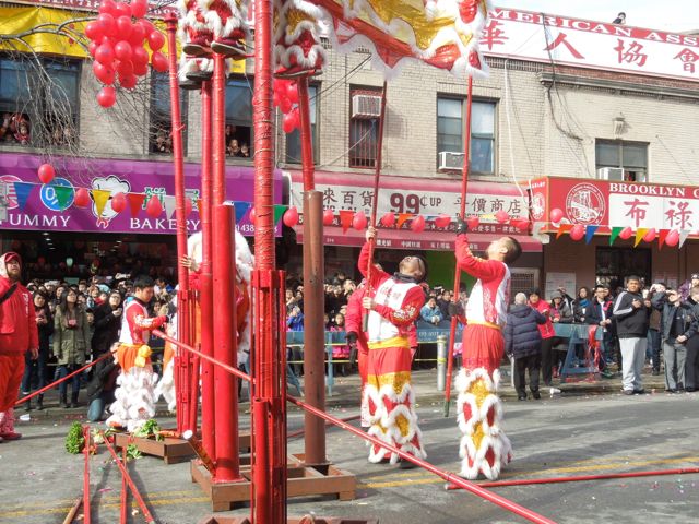 The annual Sunset Park Lunar New Year Parade. Photo by Jole Carliner.