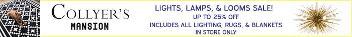 lights lamps and looms sale banner y