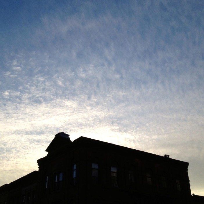 clouds over 9th street