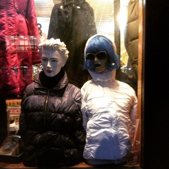 mannequins at monk