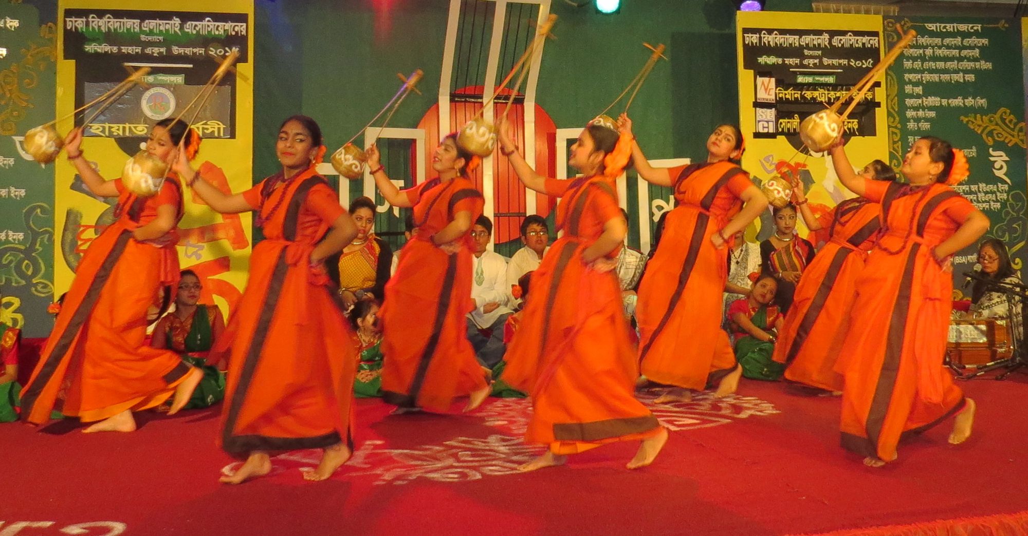 A dance routine from the Bangladesh Institute of Performing Arts. Photo courtesy Annie Ferdous