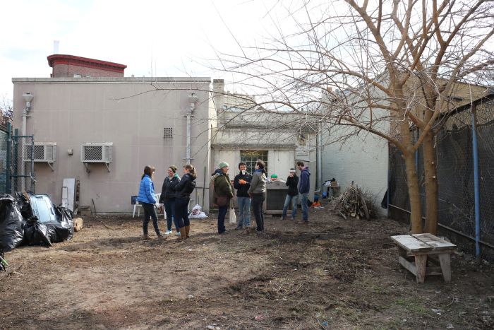 After hours of hauling trash, neighbors enjoyed their new, beautiful community space.