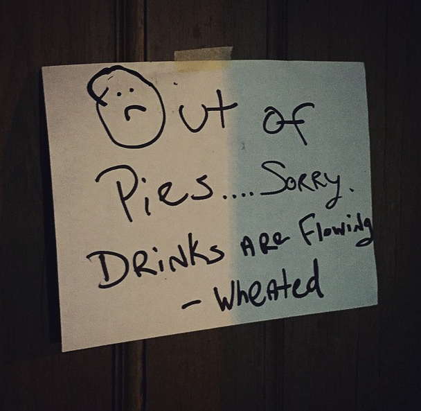 Wheated out of pies