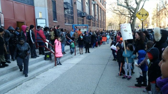 school protest