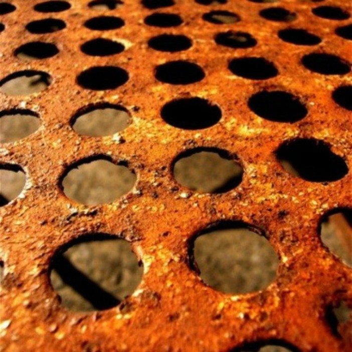 Orange Holes by Tony Fetters