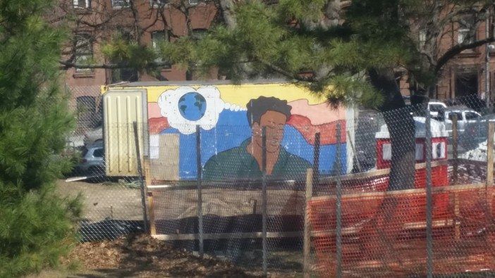 boxcar mural fort Greene park