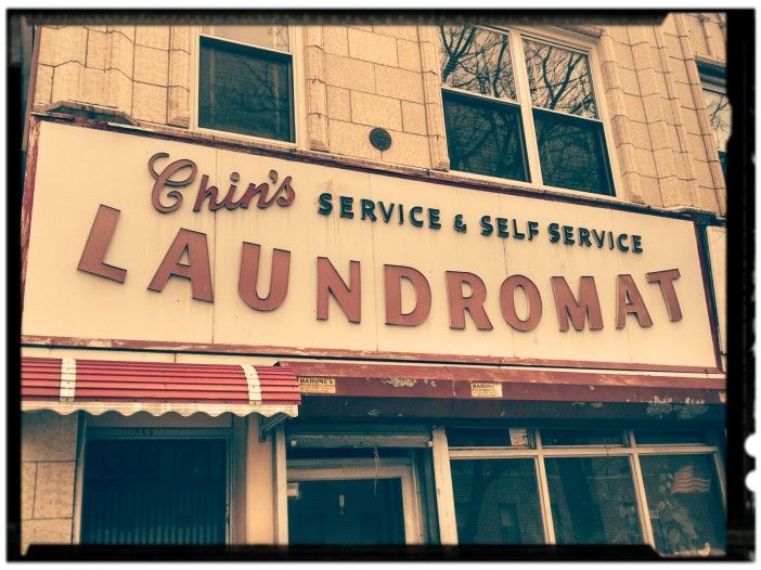 laundromat sign