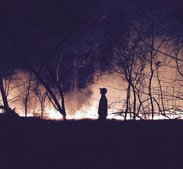 Firefighters Battled Brush Fire In Prospect Park Monday Night