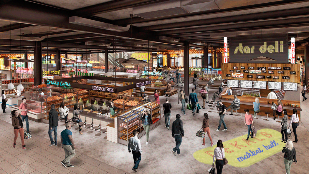 dekalb market hall rendering