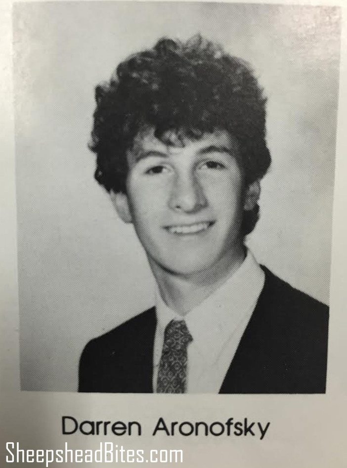 Darren Aronofsky (Source: Murrow High School yearbook)