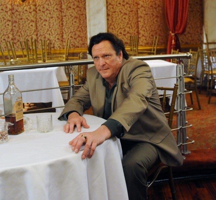 Michael Madsen on set of Back in the Day. (Photo by Bobby Bank / bobbybank.com)