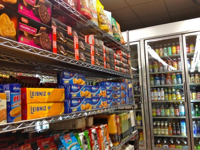 snacks for sale at new apple tree in park slope