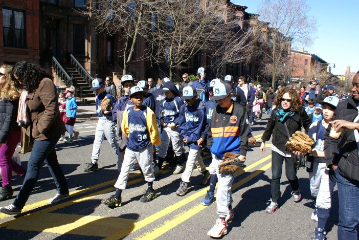 opening day parade marches through park slope