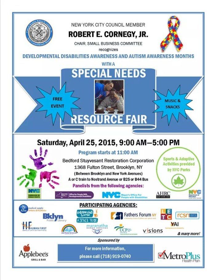 special needs resource fair