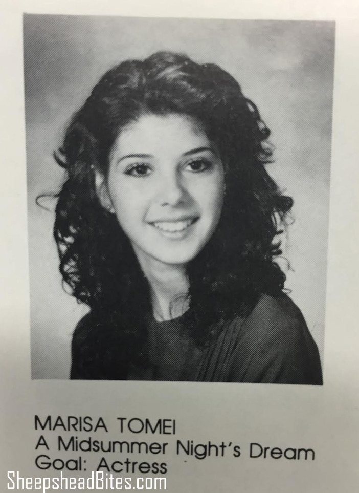 Marissa Tomei (Source: Murrow High School yearbook)