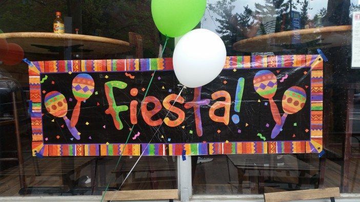 Fiesta sign Cinco DE mayo