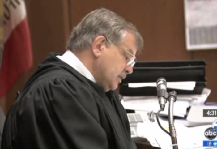 Judge Stephen Marcus in action. Source: Youtube