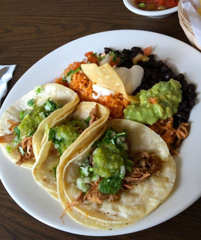 tacos at Aroma A Mexico Taqueria in South Slope