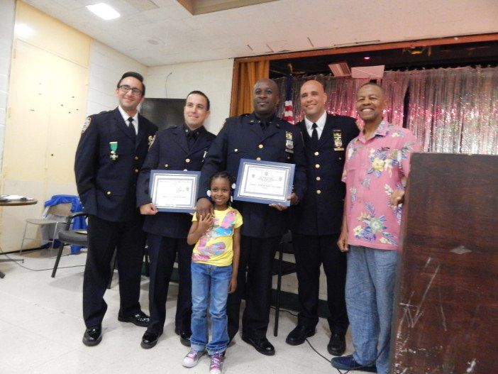 70th Precinct June meeting officers honored