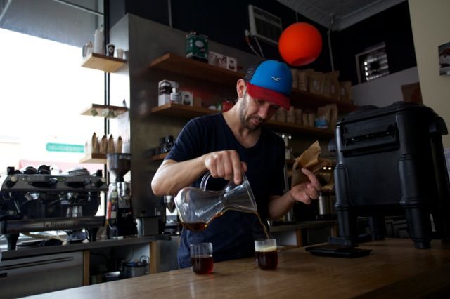 Coffee Mob owner Buck Berk. Photo courtesy Buck Berk