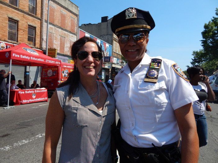 Flatbush Avenue Street Fair Shawn Campbell and Jackie Bourne