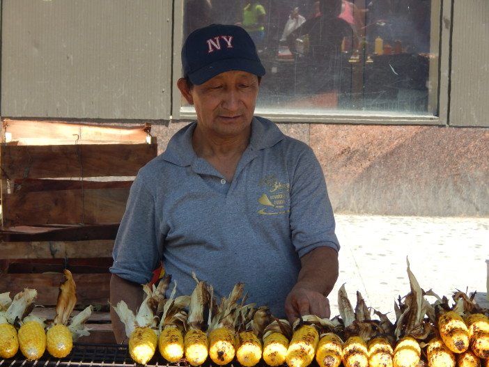 Flatbush Avenue Street Fair corn man