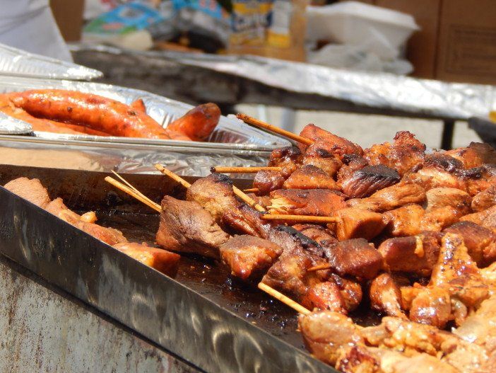 Flatbush Avenue Street Fair food