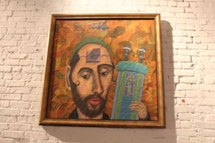 One of Blum's Rabbi Paintings