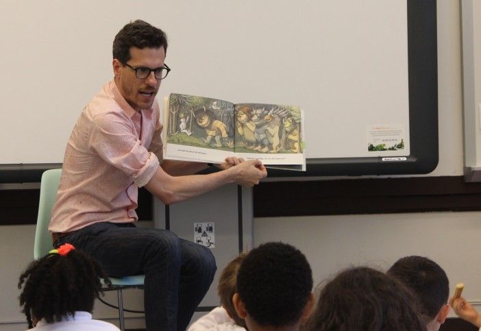 Author Brian Selznick reading Where The Wild Things Are