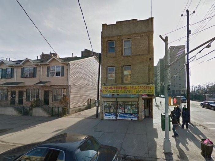 The deli at Mermaid Avenue and West 24th Street, where the man was shot. (Source: Google Maps)