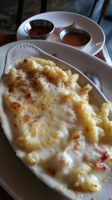 Alice's Arbor's Lobster Mac and Cheese. (Photo by Fort Greene Focus)