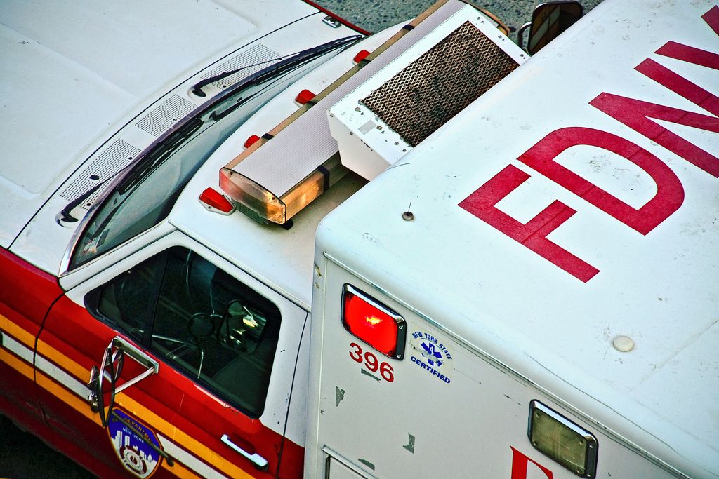 An FDNY ambulance. 