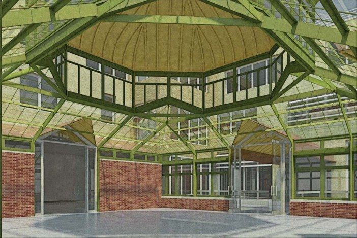 Weir Greenhouse rendering via Page Ayres Cowley