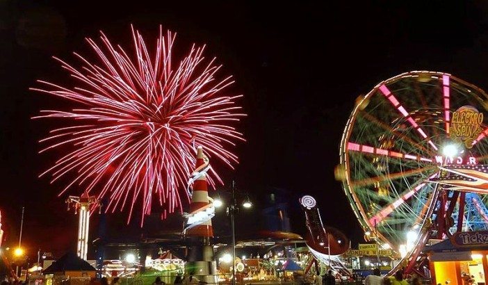 Fireworks in Coney Island