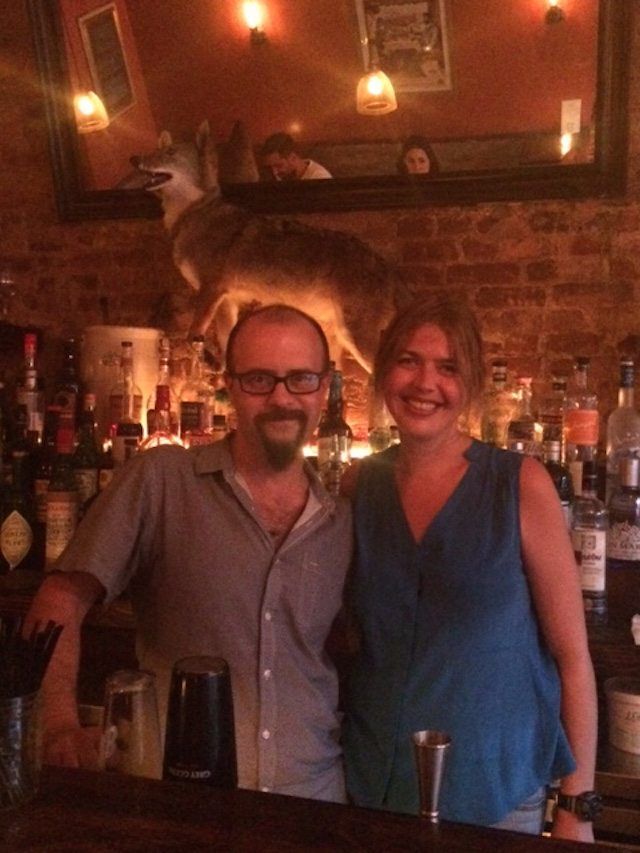 iron station's owners alex haskell and kate simpson