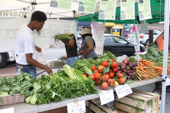 Last year's Flatbush Junction Youthmarket. Photo by Avi Glickstein