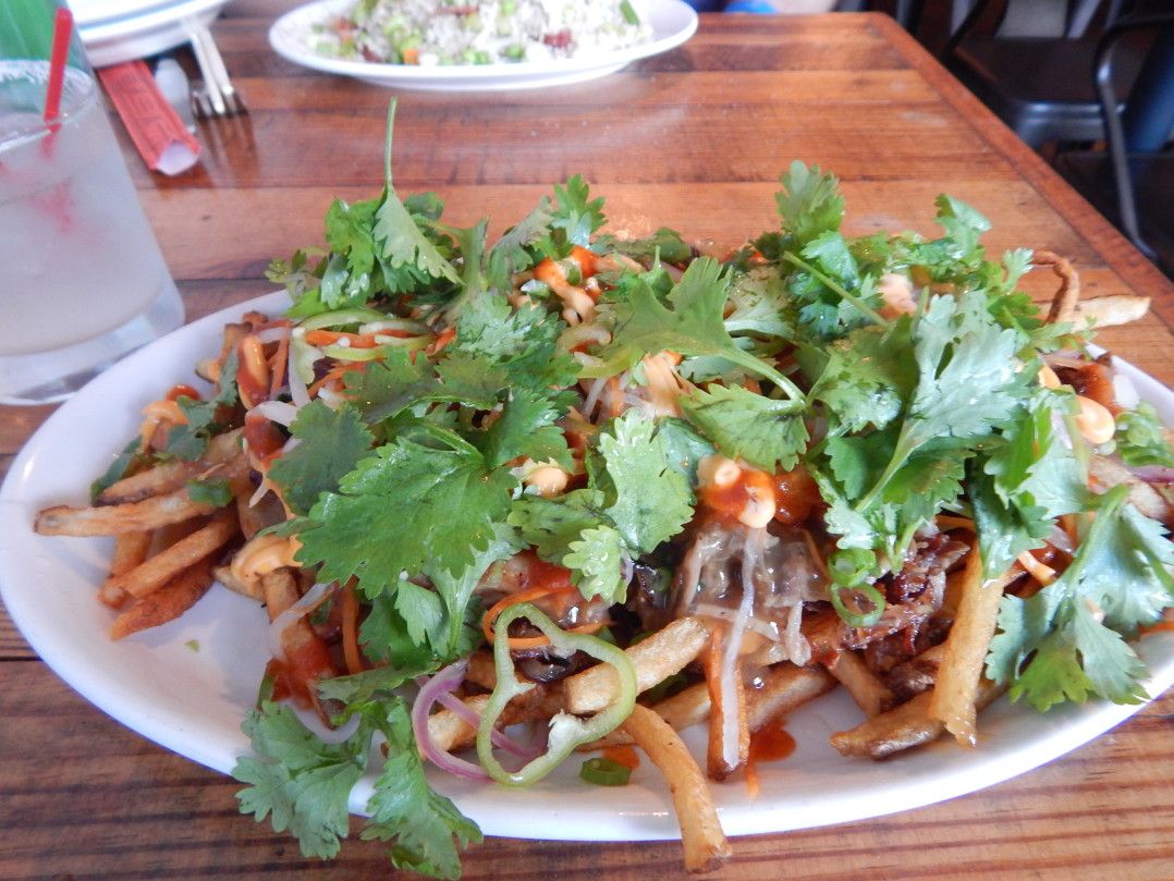 The pulled pork poutine