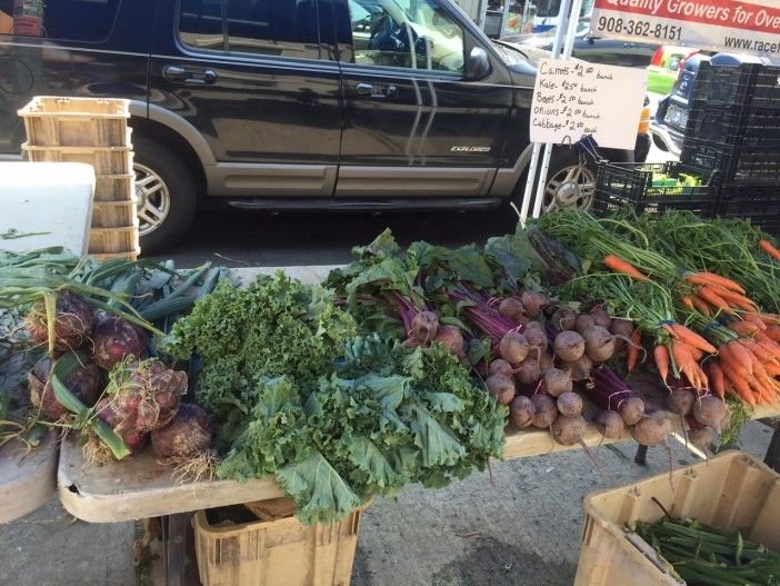 Some of the produce at the Parkside market. Photo by Anni Irish/Ditmas Park Corner