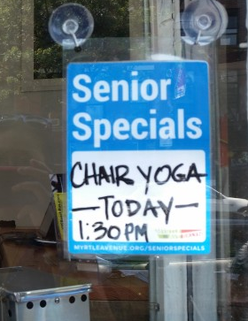 move with yoga age-friendly senior special decal