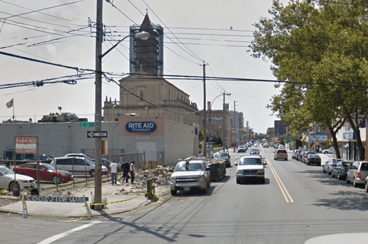 The site of the proposed development. Photo from Google Maps