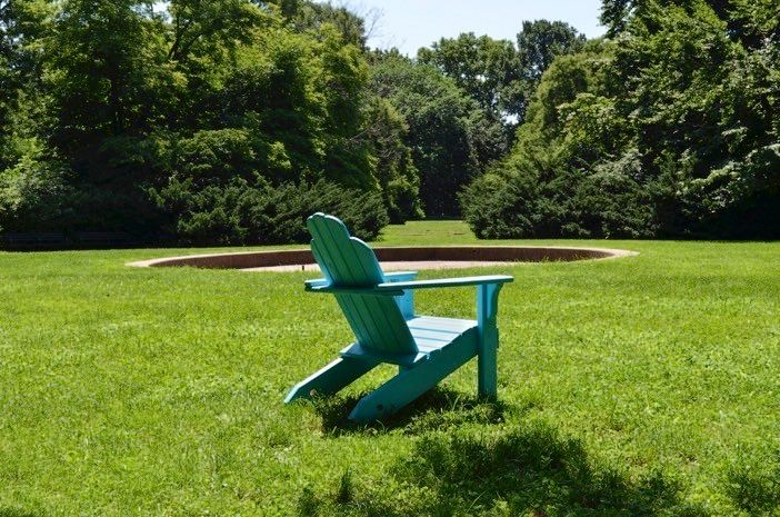 New Public Art Installation In Prospect Park Encourages Neighbors To Relax, Adirondack-Style