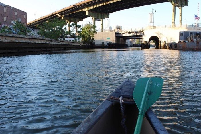 canoeing the gowanus canal