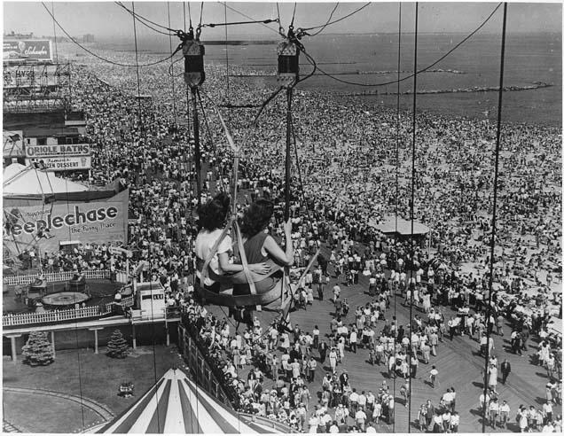 View from the Parachute Jump in 1946