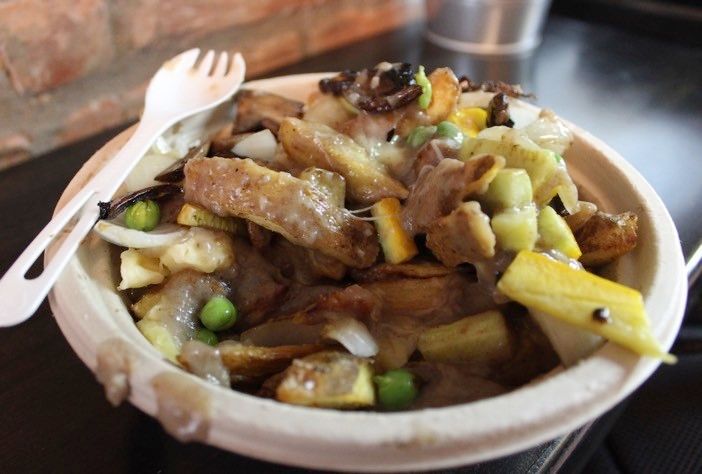 Mushroom Poutine at Perfect Potato