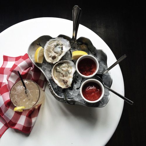 Spicy Sailor and Oysters via Grand Central Oyster Bar