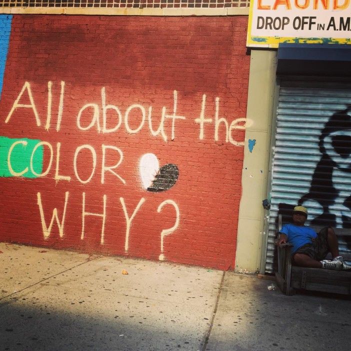 all about the color why graffiti racism