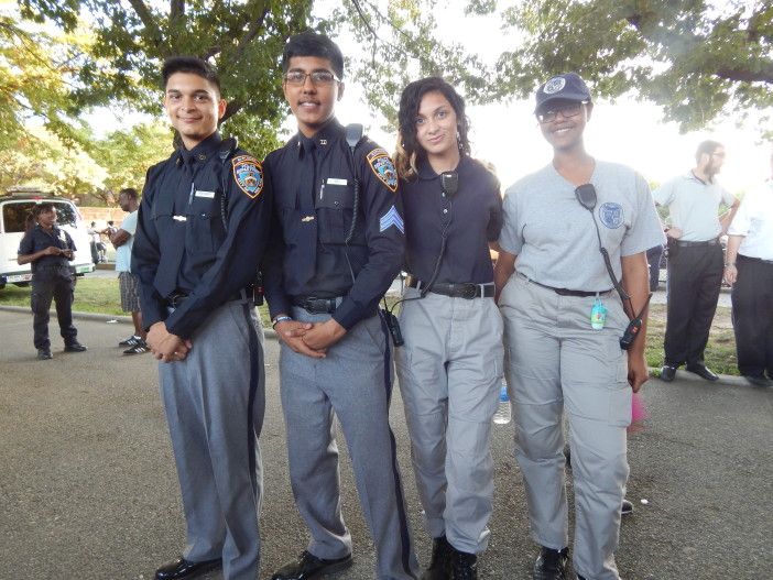 The 70th Precicnt's Explorers. Photo by Ditmas Park Corner